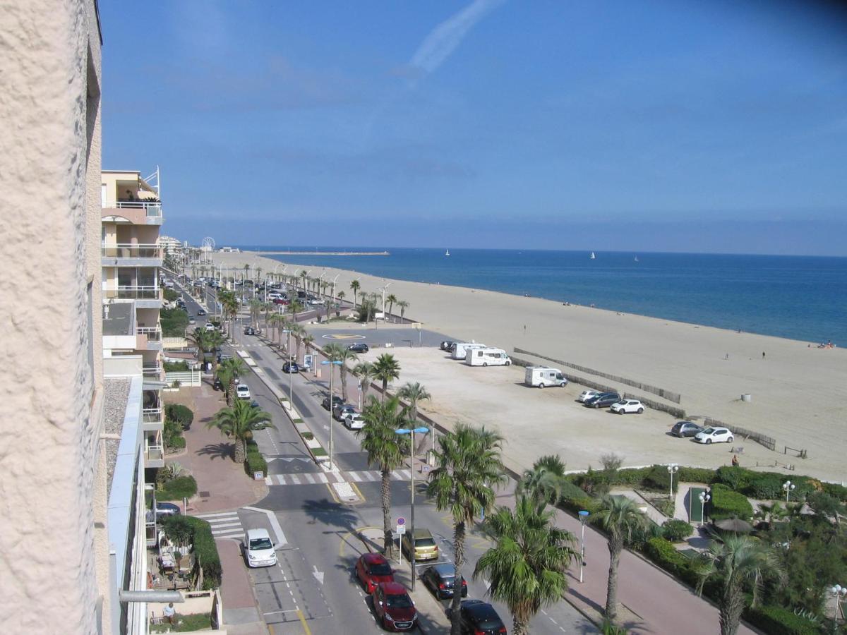 Studio Vue Sur La Mer Au 6Eme Et Dernier Etage Canet-en-Roussillon Kültér fotó