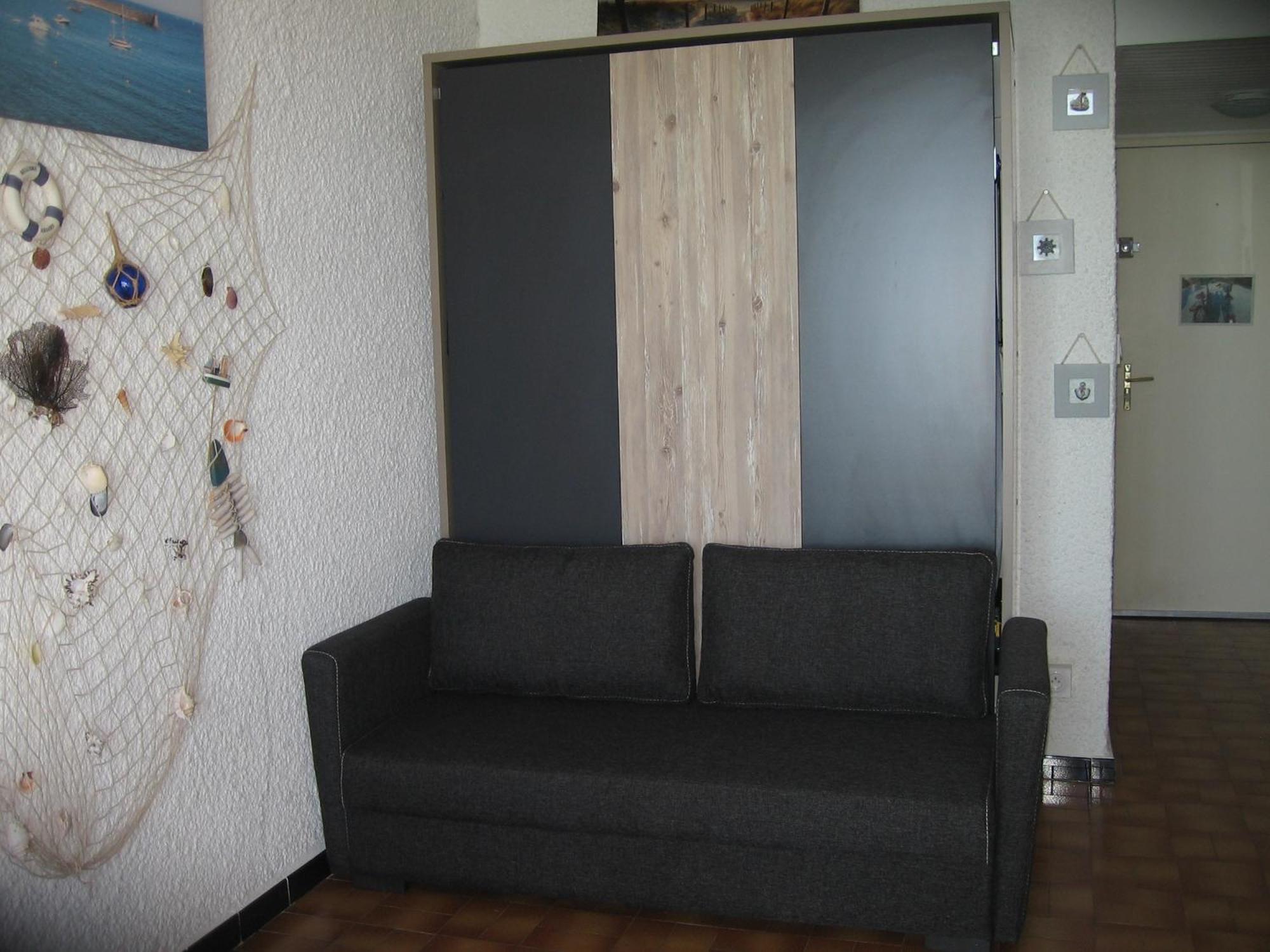 Studio Vue Sur La Mer Au 6Eme Et Dernier Etage Canet-en-Roussillon Kültér fotó