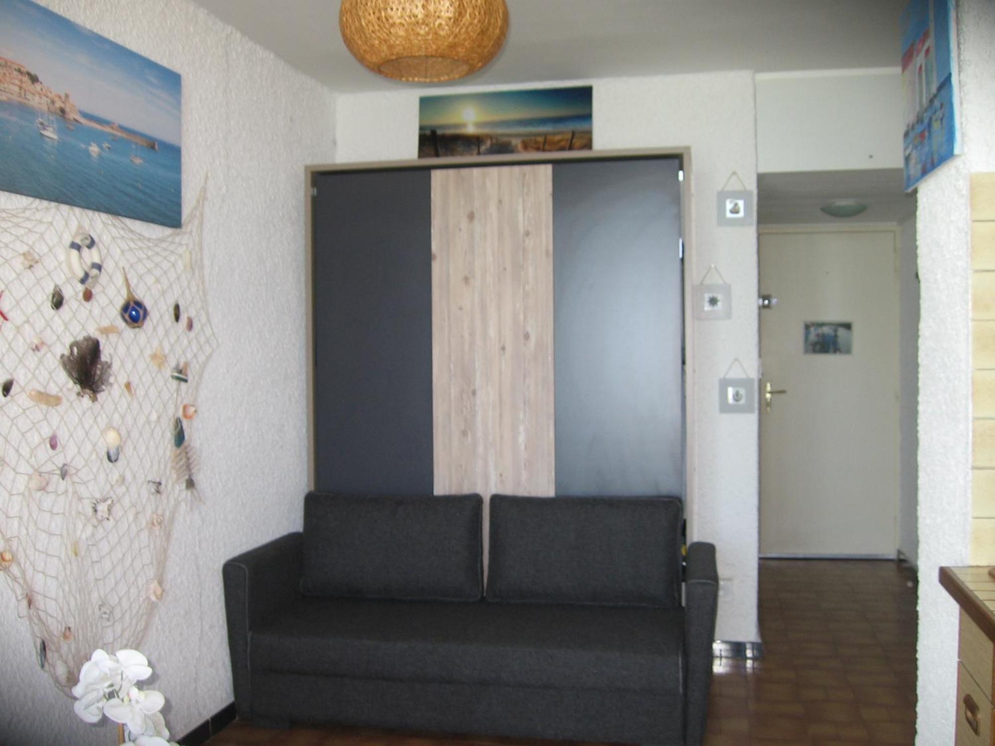 Studio Vue Sur La Mer Au 6Eme Et Dernier Etage Canet-en-Roussillon Kültér fotó