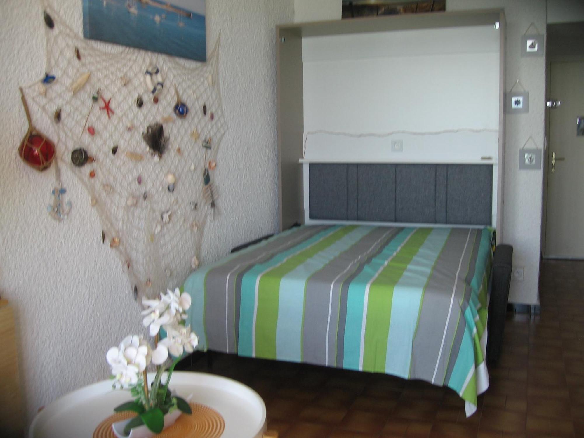 Studio Vue Sur La Mer Au 6Eme Et Dernier Etage Canet-en-Roussillon Kültér fotó