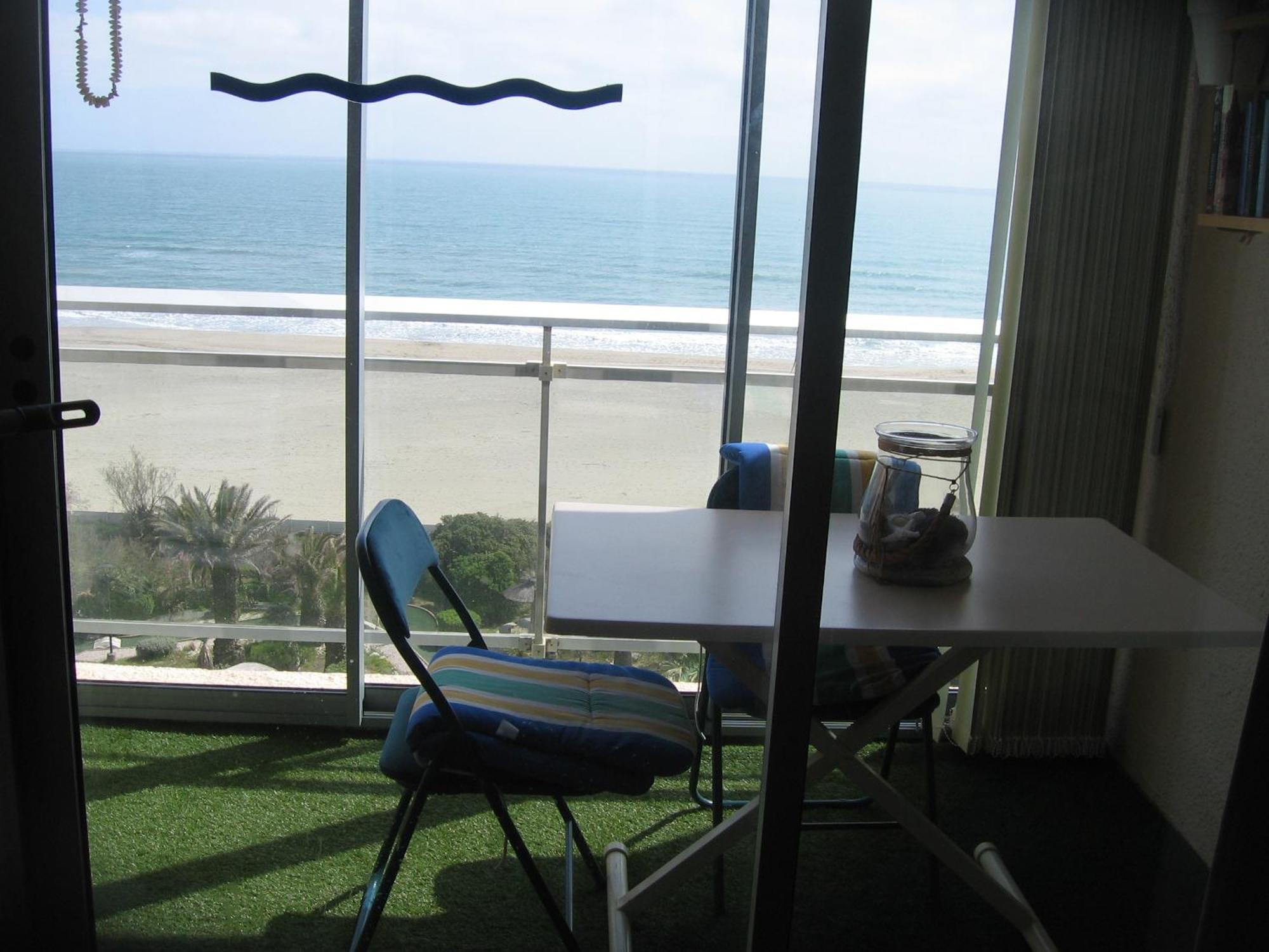 Studio Vue Sur La Mer Au 6Eme Et Dernier Etage Canet-en-Roussillon Kültér fotó