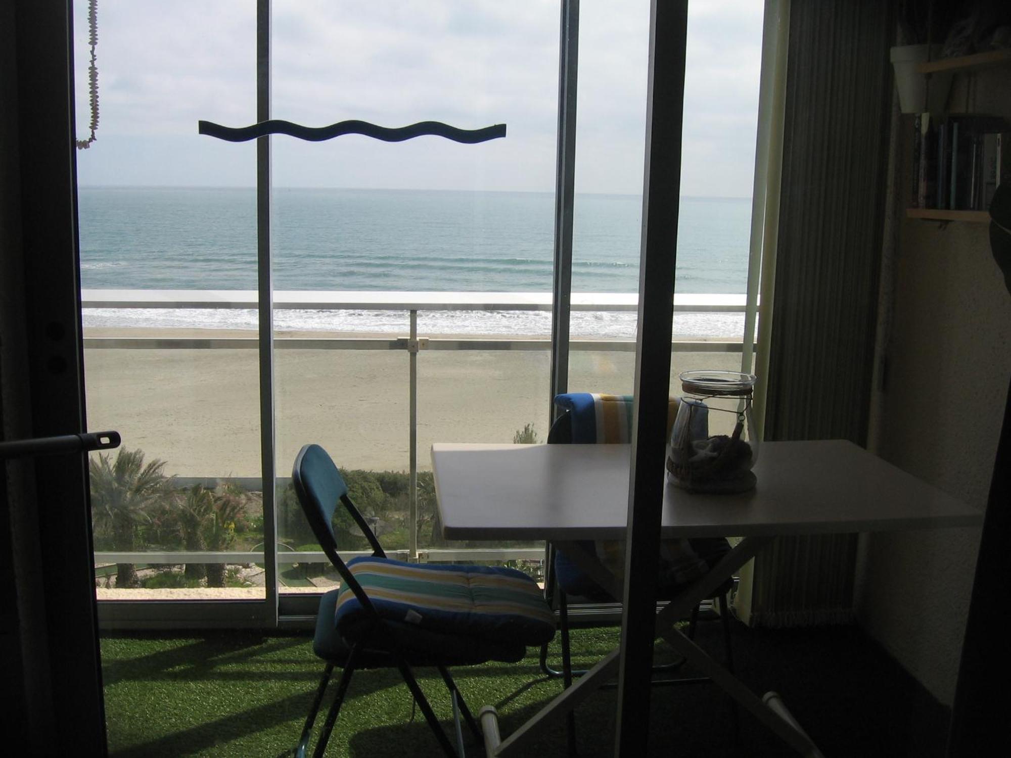 Studio Vue Sur La Mer Au 6Eme Et Dernier Etage Canet-en-Roussillon Kültér fotó